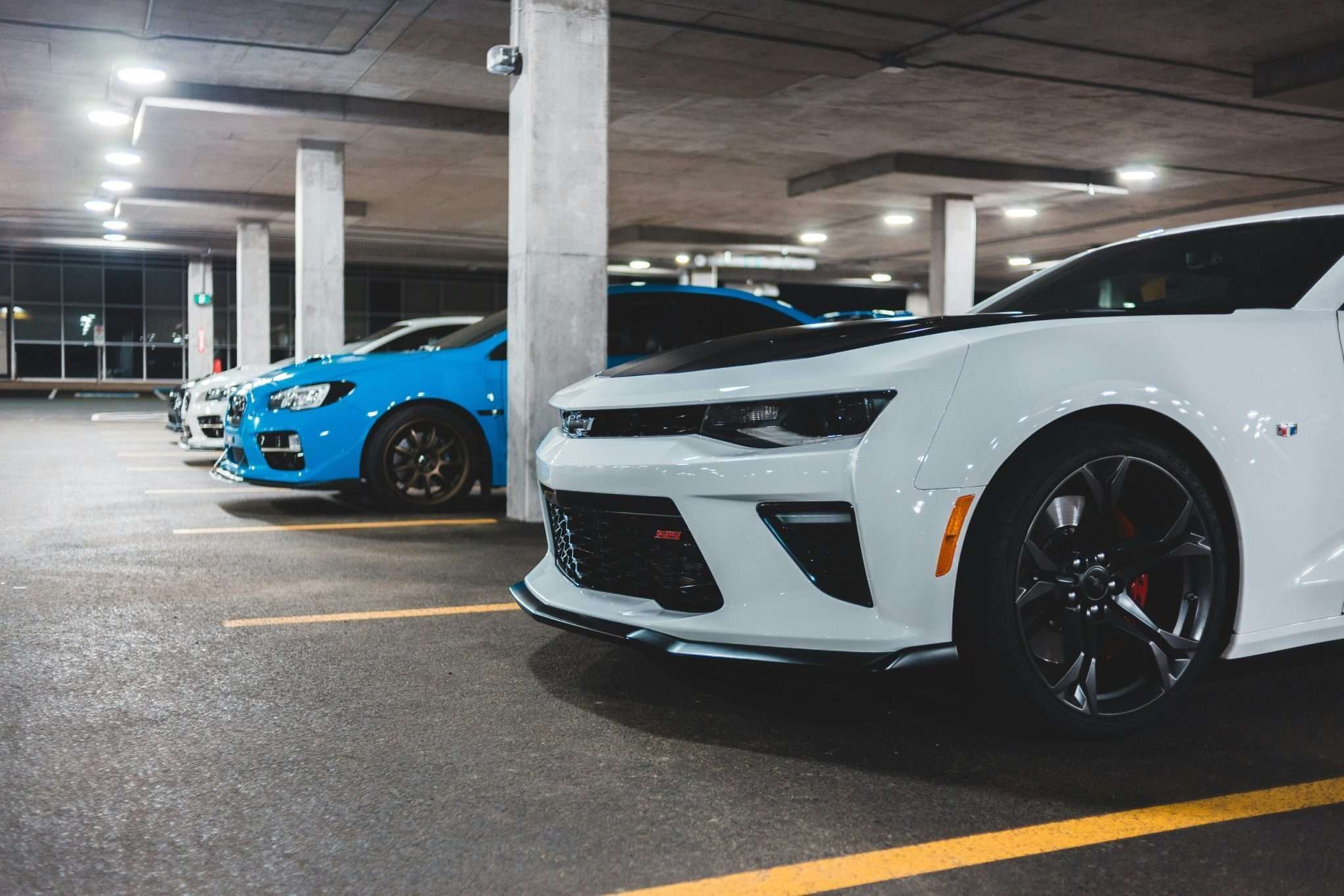Cars parked in a Staten Island car dealership, ideal auto sales.