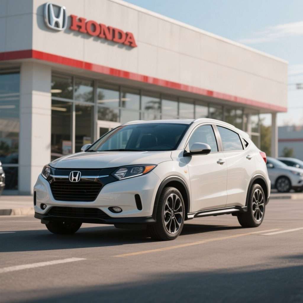 Staten Island car dealership showcasing a Honda SUV at Ideal Auto Sales