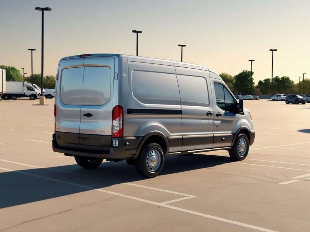 Silver van parked at Staten Island car dealerships, ideal auto sales Staten Island.