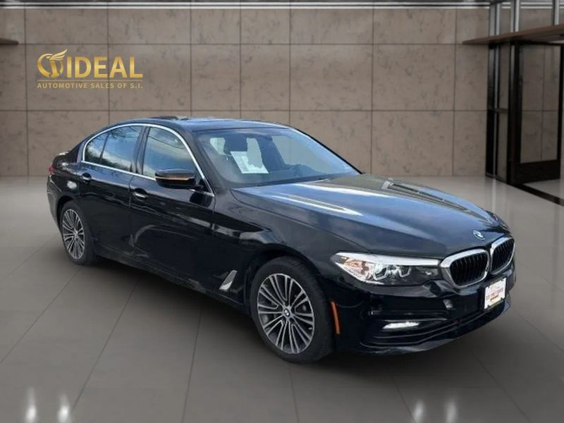 2018 BMW 5 Series parked in Staten Island, NY at iDeal Auto Sales