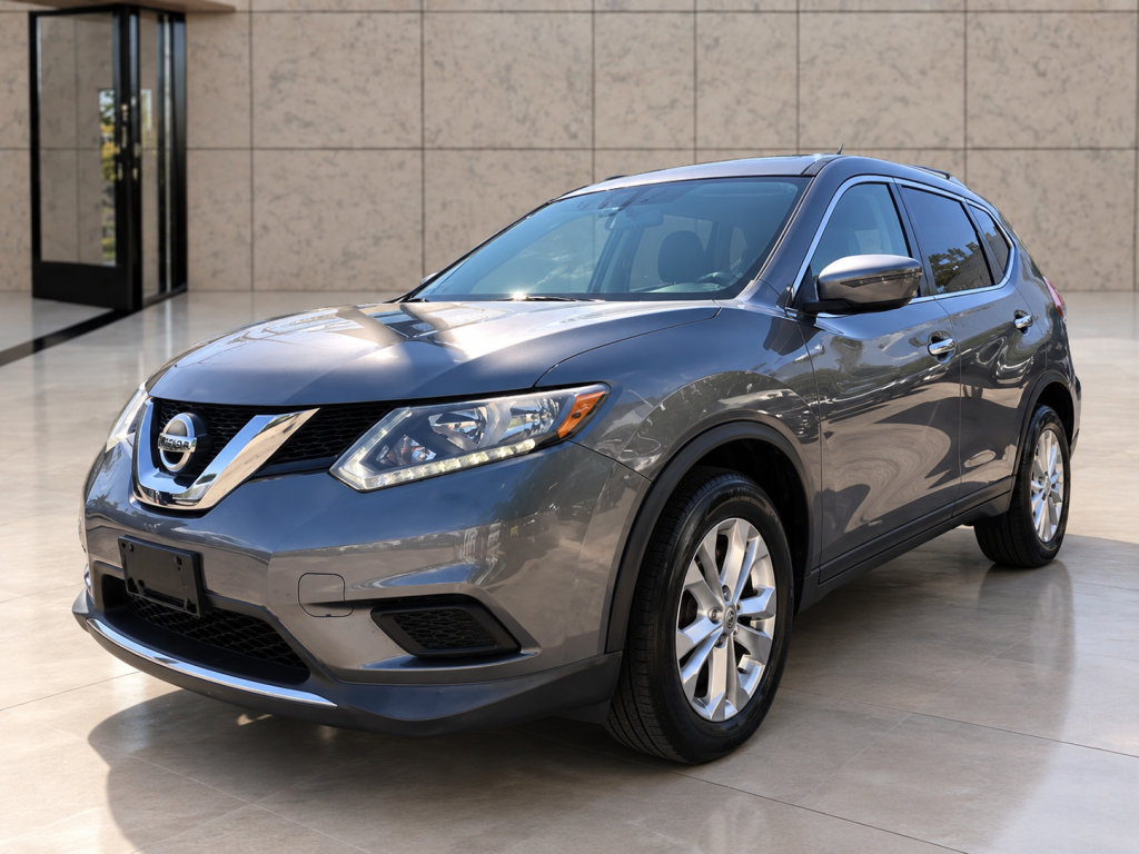 Gray 2016 Nissan Rogue SV at iDeal Auto Sales of Staten Island in Staten Island, New York